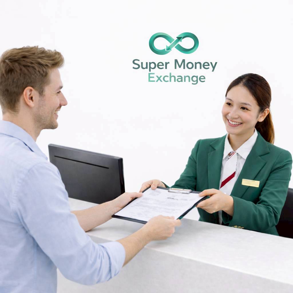 ยื่นเอกสารและเงินที่เคาน์เตอร์